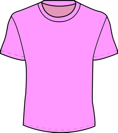 Pink Shirt Template